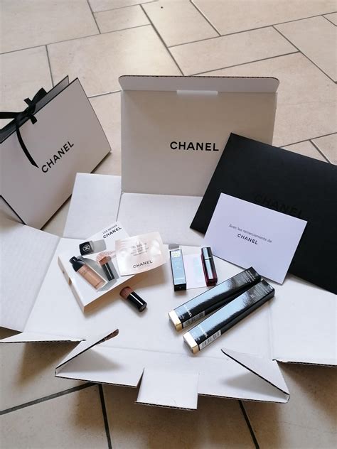 chanel beauty packaging|how to get Chanel samples.